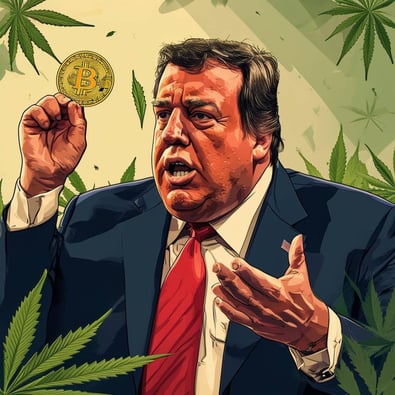 Chris Christie Says Trump Will Remove Federal Restrictions On Marijuana, Find 'Sweet Spot' For Crypto Regulation