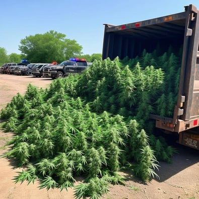 Multiple agencies seize illegal marijuana from Mead warehouse