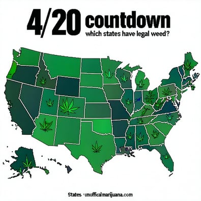 4/20 Countdown: Which States Have Legal Weed?