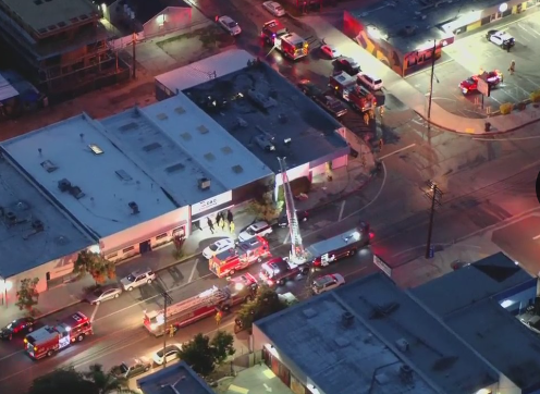 Fire breaks out at North Hollywood Cannabis growing operation