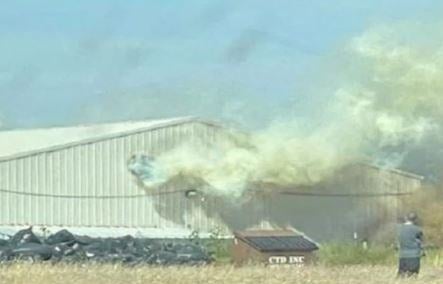 Fire in Oklahoma Marijuana grow facilities become major concern