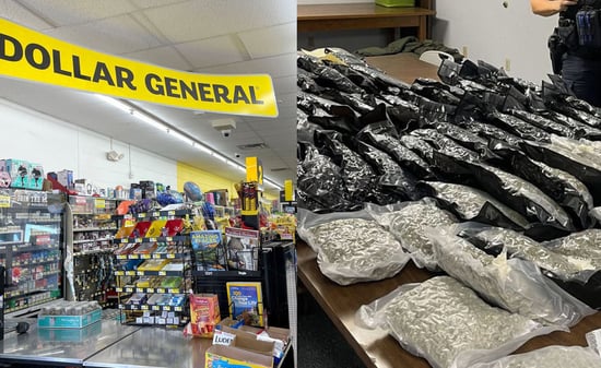 Nearly 100 pounds of Marijuana found in 'suspicious' packages at Dollar General