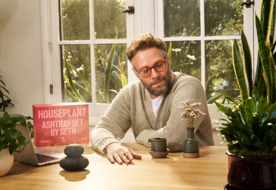 Seth Rogen’s Houseplant combines the actor’s passion for Cannabis, design, and art