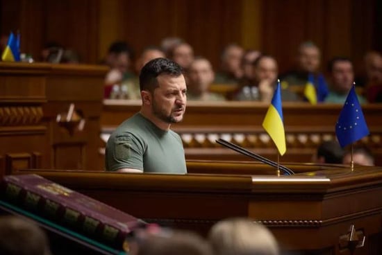 Zelensky urges Ukraine’s parliament to legalize Medical Cannabis