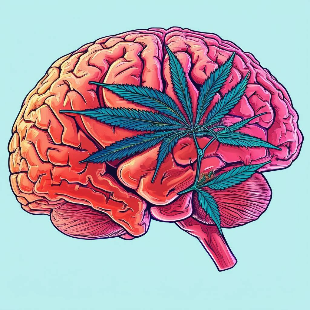 Cannabis use in adolescence has visible effects on brain structure