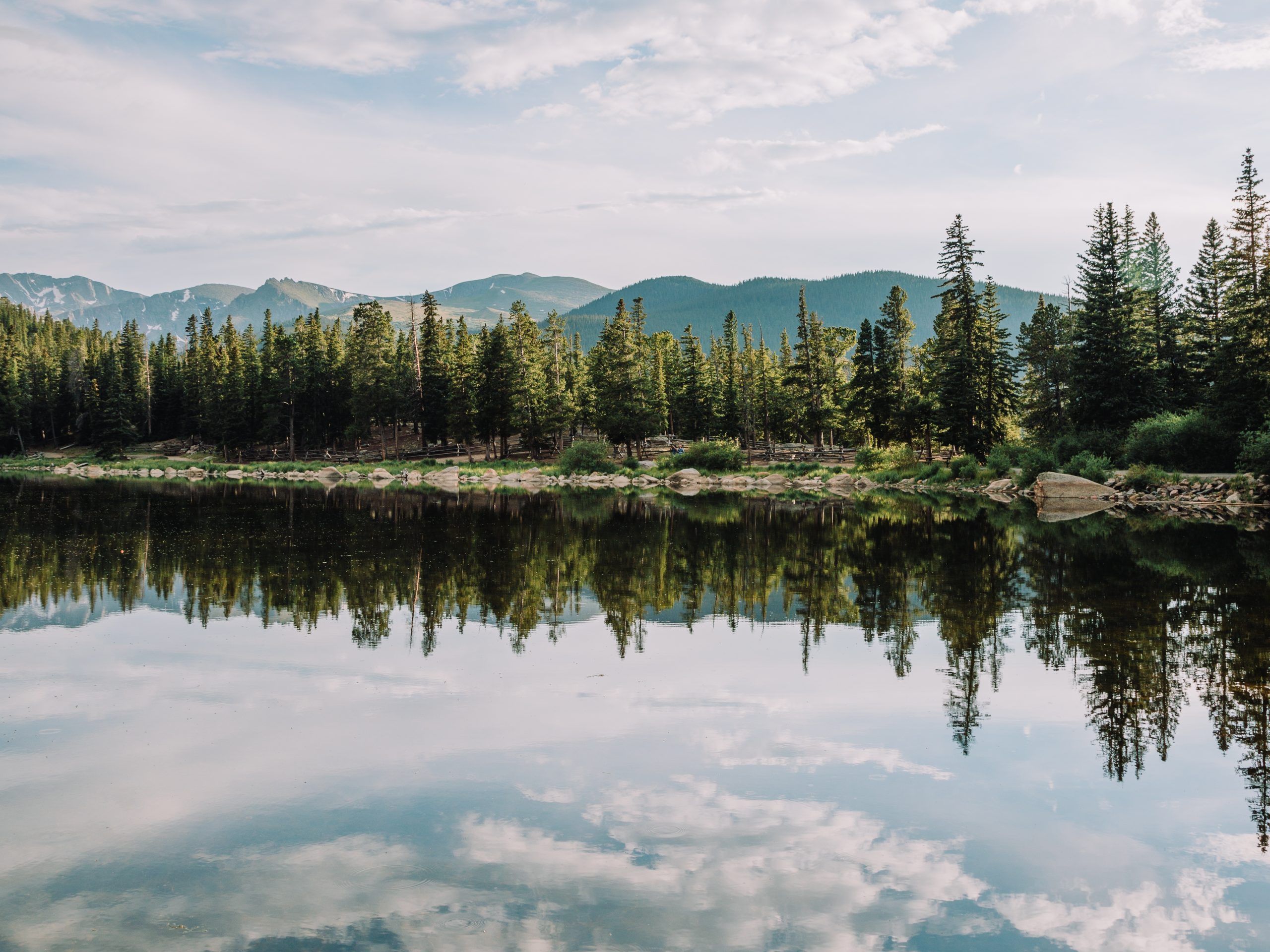 Colorados Mount Evans, as photographed by Wright while enjoying the creative effects of cannabis.